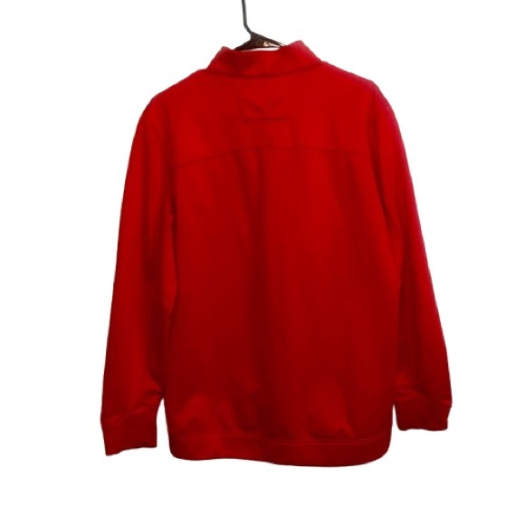 Men’s Nike Red Therma Repel Quarter Zip Golf Pullover Long Sleeve Size Large - Picture 3 of 6